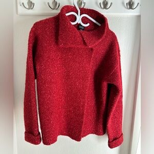 Eileen Fisher Alpaca/wool/silk jacket sz M